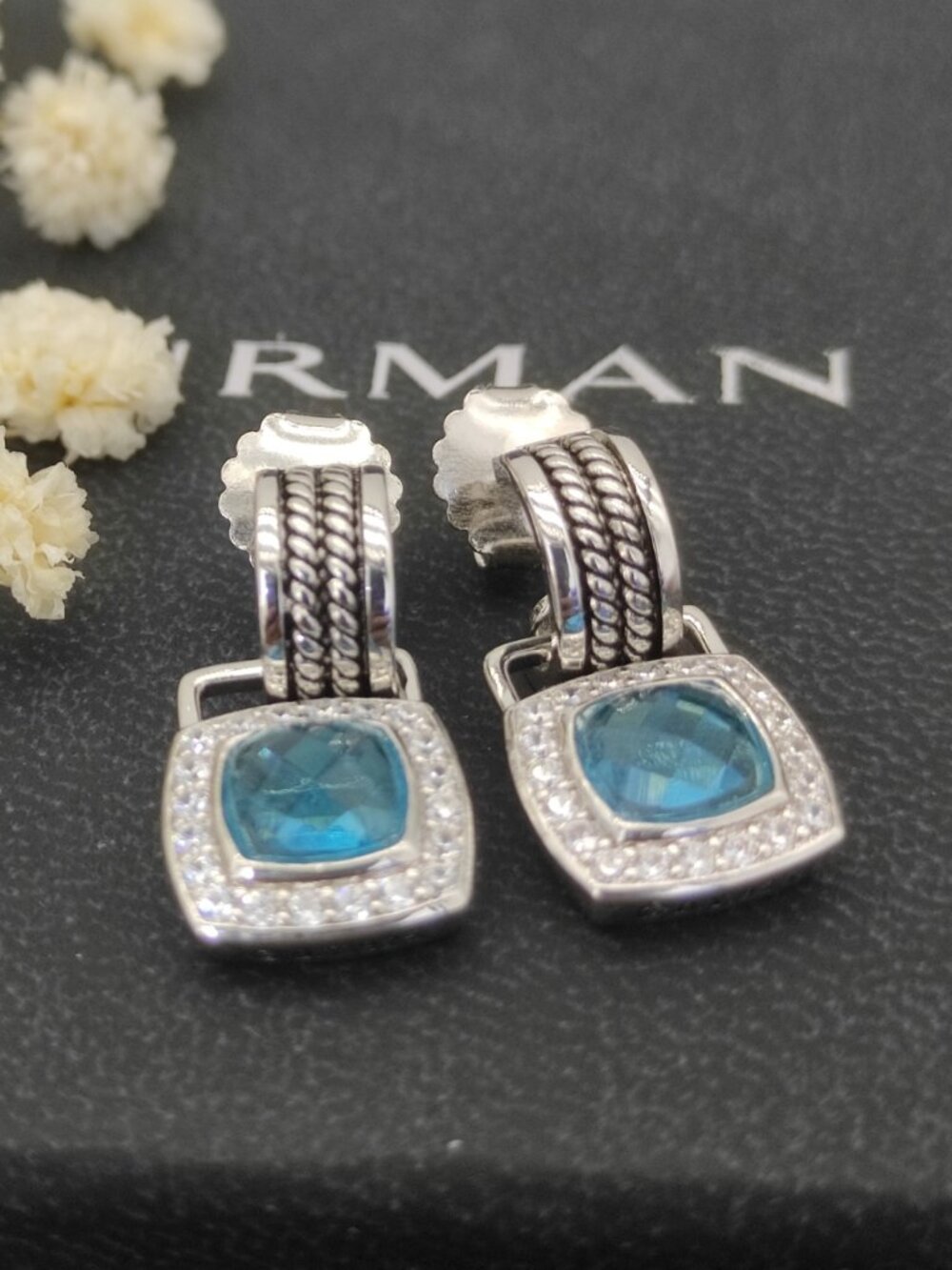 David Yaman Earrings - 925 Silver